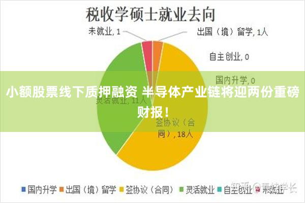 小额股票线下质押融资 半导体产业链将迎两份重磅财报！